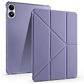 M.TK moveteck Xiaomi Poco Pad 12.1 / Redmi Pad Pro Uyumlu Kılıf Kalem B&ouml;lmeli Standlı Kapaklı Akıllı Uyku Modlu, mor, Tek Eba