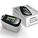 Produktbild Instant Fingertip Pulsoximeter Puls SpO2 Monitor Blutsauerstoffsättigungssensor Pediatric Blood Sats Monitor, mit SpO2 / PR / PI / Schlaf Monitoring-Funktion, Alarmanlage und OLED-Display für Erwachsene, Kinder, mit Lanyard Perfekt für den Sport