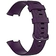 Vaporly UK Replacement Watch Strap for Fitbit Charge 3 / Charge 4 / Charge 3 SE Strap Standard Silicone Wristband Band Watch Wrist Straps