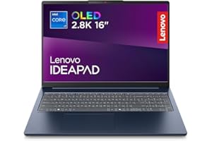 Lenovo IdeaPad Slim 5 Gen 10 - Ordenador Portátil 16" OLED 2.8K (Intel Core i7-13620H, Graficos Intel UHD, 24 GB RAM, 1TB SSD, Wi-Fi 6, Win 11 Home, Office Trial) Teclado QWERTY Español- Azul