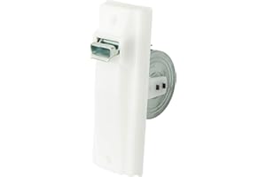 IdeaGenesis - Recogedor persiana para Empotrar en Obra | Enrollador persiana con Muelle Tensor Duradero | Sistema Universal (Blanco Sin Cinta, Pequeño)