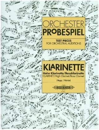 ALBUM - ORCHESTER PROBESPIEL- CLARINETE-