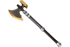 CoserWorld Holga's Axe, Fake PU Foam Battle Axe Great for LARP Cosplay Halloween