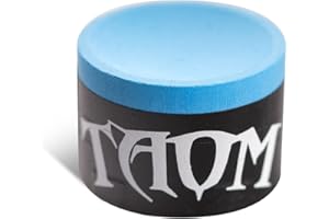 CRICAL TAOM Chalk Round Blue Green Colors Billiard Chalk Pool Snooker Chalk Accessories (Blue Chalk-1 Piece)