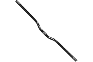 AEYINO Mountain Bike MTB Handlebars 31.8/25.4mm - 20/30/50/90/100/120/160mm Rise MTB Aluminum Alloy Handlebar - 720/780mm Extra Long Bicycle Riser HandleBars for E-Bike Folding Bike Downhill Racing.