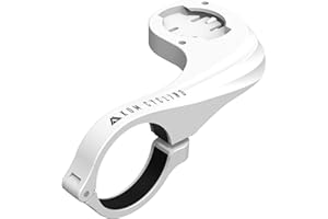 KOM Cycling Support de vélo Wahoo avec Finition Carbone de Wahoo Elemnt Mount Conçu pour Les modèles Wahoo Elemnt Bolt, Elemnt Roam, et Autres modèles Wahoo