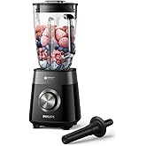 Philips 5000 Series Blender 1200W, ProBlend Plus Technology, 2 Lt Capacity Glass Hopper, 3 speed and impact features, HR3030/00