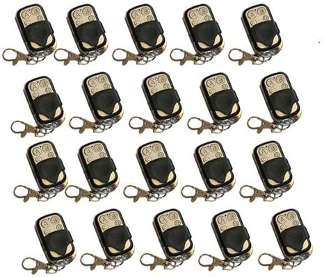 433.92 MHZ Gate Remote Control, Universal, for Brands Nice/etc, 20 pieces