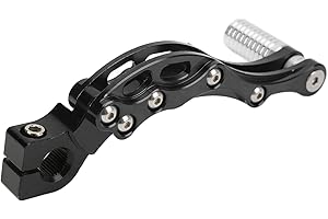 AQXREIGHT Pedal De Arranque Universal Aleación De Aluminio Alta Resistencia Compatible Con Motocicletas Y Scooters Reemplazo Directo Para Pedales Dañados O Desgastados