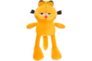 FISAPBXC Garfield Plush Anime Cartoon Poupée en Peluche Chat Doll Soft Plush Figure Gift pour Cadeau Enfant et Amateurs de Animation Home Living Room Sofa Office A Lovely Gift 40cm