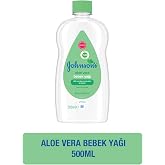 Johnson's Baby Nemlendirici ve Besleyici Aloe Vera Bebek Yağı 500 Ml