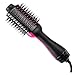 Produktbild One-Step Haartrockner Volumizer Styler,2 In 1 Hot Air Paddle Brush Massage Trocken Und Nass Zwei Verwenden Haarglätter Lockenwickler Multifunktions