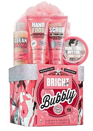 Soap And Glory Bright And Bubbly Pink Gift Set