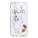 Produktbild Honor 6A Hülle, Huawei Honor 6A Hülle, Anlike für Huawei Honor 6A Case / Handy Hülle / Schutzhülle / Handytasche / Cover / TPU Silikon Handy Tasche {Durchsichtig Muster Serie} - I am a caticorn