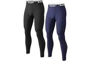 CL CONVALLARIA Camiseta térmica de manga larga con forro polar para hombre, camiseta interior de compresión para hombre