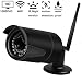 Produktbild IP Kamera,YUMUN HD 1080P WLAN Kamera Außen Überwachungskamera Outdoor IP66 Wasserdichte Netzwerkkamera, Infrarot für Außen Wasserdicht, Unterstützung FTP, Email, IR Nachtsicht, bis zu 128GB SD Karte.