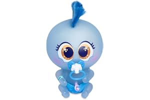 Distroller D999078 Bandai Muñeco Bebé Ksimerito Ilumerito, Azul