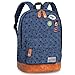Produktbild BESTWAY Fabrizio Rucksack Schulrucksack Cityrucksack Wanderrucksack Freizeitrucksack Sportrucksack Daypack (Denim)