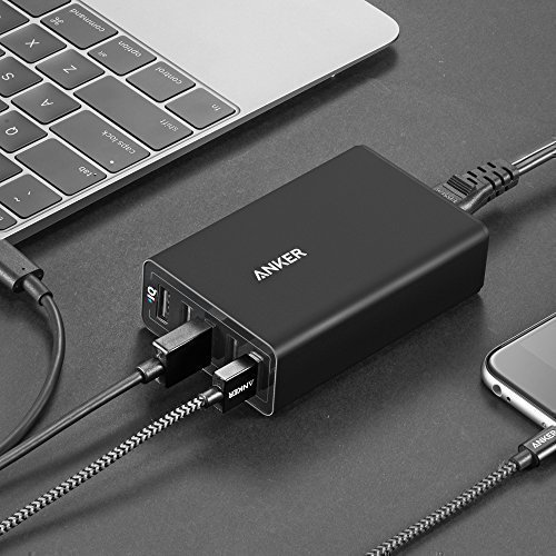 Anker PowerPort 40W 5-Port USB Ladegerät Multi-Port USB Ladegerät für iPhone 6 / 6 Plus, iPad Air 2 / mini 3, Galaxy S6 / S6 Edge und weitere (Schwarz) - 7
