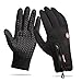 Produktbild Anti-Rutsch Motorrad Winter Warm Outdoor Sport Wandern Radfahren Damen Herren Full Finger Touch Screen Handschuhe