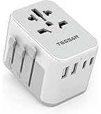 Adaptateur Prise Universelle, 2023 Adaptateur Voyage Avec 4 Usb Et 1