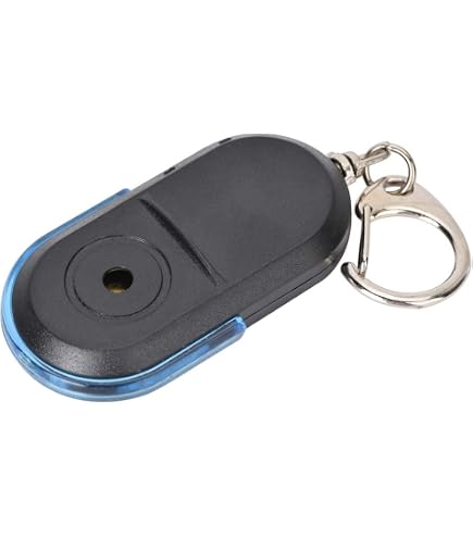 Cercatore Di Chiavi Con Fischietto E LED – Controllo Vocale, Allarme Sonoro E Luce Per Trovare Chiavi, Portafogli E Oggetti Smarriti - 6