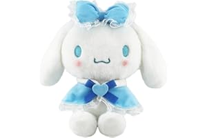 FISAPBXC Cinnamoroll Plush Animal Cartoon Poupée en Peluche Doll Soft Plush Figure Gift pour Cadeau Enfant et Amateurs de Animation Home Living Room Sofa Office A Lovely Gift 20cm-1