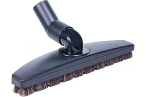 VACUPLANET Spazzola Universale per Aspirapolvere Centralizzato - Compatibile con Aertecnica Tubò, Sistem Air, GDA General D'Aspirazione, Airblu, Disan, Duovac, Enke, Vacuflo - per Tutti i Pavimenti