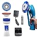 Produktbild Elektrische Reinigungsbürste Handheld Turbo Power Spin Scrubber mit 4 Bürstenköpfe IP7 Wasserdicht Reinigung für Boden Küche Bad Ecke Portable Reiniger Bürste Kit Pinsel Handliche Haushalt Bürste