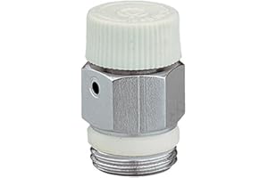 PLUMBING4HOME 1/8"Caleffi manuale di sfogo aria radiatore valvola di sfiato tappo senza chiave necessità