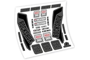 VINILOSBICI Autocollants pour fourche Rock Shox Reba 2016 (BZ - Spot Varnish)