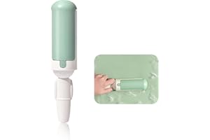 Zueyen Fusselrolle für Haustiere, wiederverwendbar, Fusselrolle für Katzen, Hunde, mit rutschfestem Griff, Tierhaarentferner für Kleidung, Sofa, Auto (Weiss)