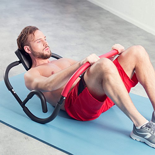 TecTake Bauchmuskeltrainer Fitnessgerät für Sit-Ups Rückentrainer - 2