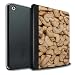 Produktbild Stuff4® PU-Leder Hülle/Case/Brieftasche für Apple iPad 9.7 (2017) Tablet/Cashewkerne Muster/Imbiss Kollektion