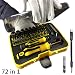 Produktbild AAPLUS - 72 in 1 Präzisions Schraubendreher bit Set Magnetische Hardware Schraubendrehersatz Reparatur Werkzeug Kit für Handy/Elektronik/ XBOX/Smartphone/Tablet/PC/MacBook/Kamera mit Verpackung