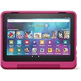 Das neue Fire HD 8 Kids Pro-Tablet, 8-Zoll-HD-Display, für Kinder von 6 bis 12 Jahren, 30 % schnellerer Prozessor, 13 Stunden
