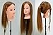 Neverland Beauty 26" 100% High Temperature Fiber hair Hairdressing Training Mannequin Hairdresser Training Heads With Free Clamp For College and Professional Use #613