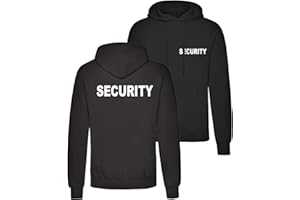 FaPak Security Kapuzen-Pullover Herren – Hoodie - Robuste Security Ausrüstung für professionelle Einsätze I Strapazierfähige Security Kleidung Herren