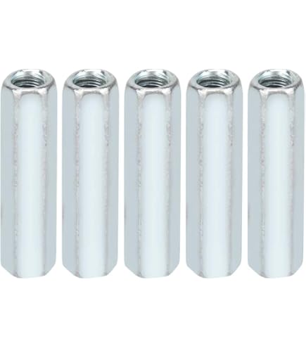 4 Dadi Esagonali M6 In Acciaio Inox 304 - 30 Mm Lunghezza, Per Fissaggi Professionali - Foto 8