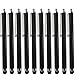 Price comparison product image Samrick High Capacitive Aluminium Stylus Pen for Apple iPad 1/2/3/4/Mini - Black (Pack of 9)