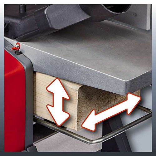 Einhell Stationäre Hobelmaschine TC-SP 204 (1500 W, Leerlaufdrehzahl 9000 min-1, max. Arbeitsbreite 204 mm, vibrationsdämpfende Füße) - 3