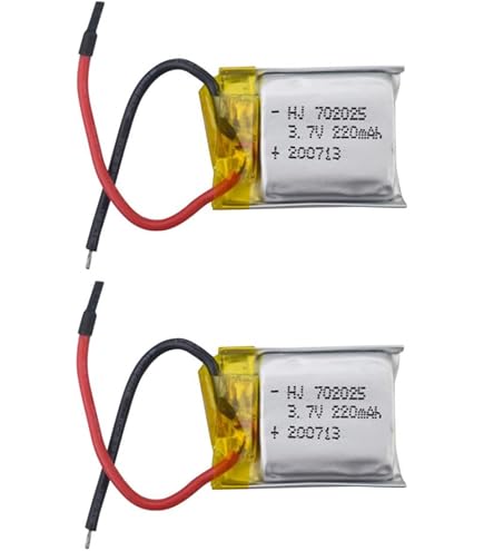 Vhbw batteria con BEC per modellismo per es. macchine da corsa, elicotteri, aerei (500mAh, 3,7V, Li-Poly, 57 x 17 x 8 mm) | Leroy Merlin