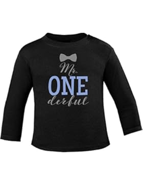 Mikalino Baby Longsleeve Mr. One derful