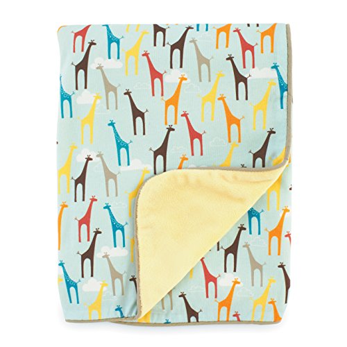 Skip Hop Giraffe Safari Nursery Blanket