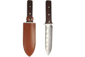 Wandeli Hori Gartenmesser Edelstahl Gartenmesser Graben Landschaftsbau Unkrautwerkzeug Gartenschaufel