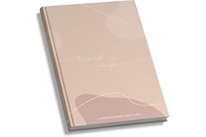 ‎VISUAL STATEMENTS Visual Statements - Lehrerkalender 2024/25 - Kalender für Lehrer mit Leseband - A4 Format - Hardcover - Schuljahresplaner