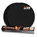 Produktbild GEEKHOM Grillmatte für Barbecue Ultra-dicke Backmatte Antihaft-Hitzebeständige Geschirrspülmaschine Wiederverwendbar für Barbecue Holzkohlegrill im Freien (Schwarz, 2er Set)