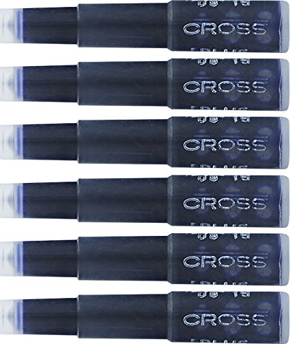 Cross Füllfederhalter Tintenpatronen 6 Stück blau