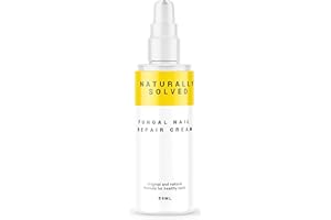 NATURALLY SOLVED Fungal Nail Treatment Cream 50 ml. Natural & Strong Anti Fungal Nail Treatment For Toenail Fungus, Nail Growth & Repair
