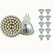Produktbild Lumenbest MR16 GU5.3 LED Lampen 12V 48LED 2.4W 180Lm Warmweiß Ersatz für 30W Halogenlampen 10er Pack
